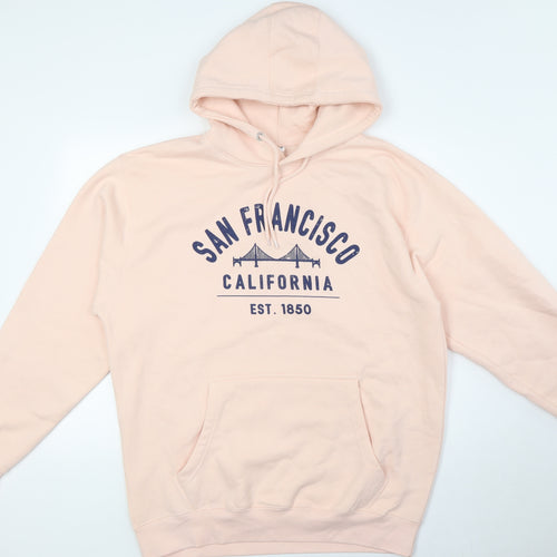 Lane Seven Womens Pink Cotton Pullover Hoodie Size XL - San Francisco