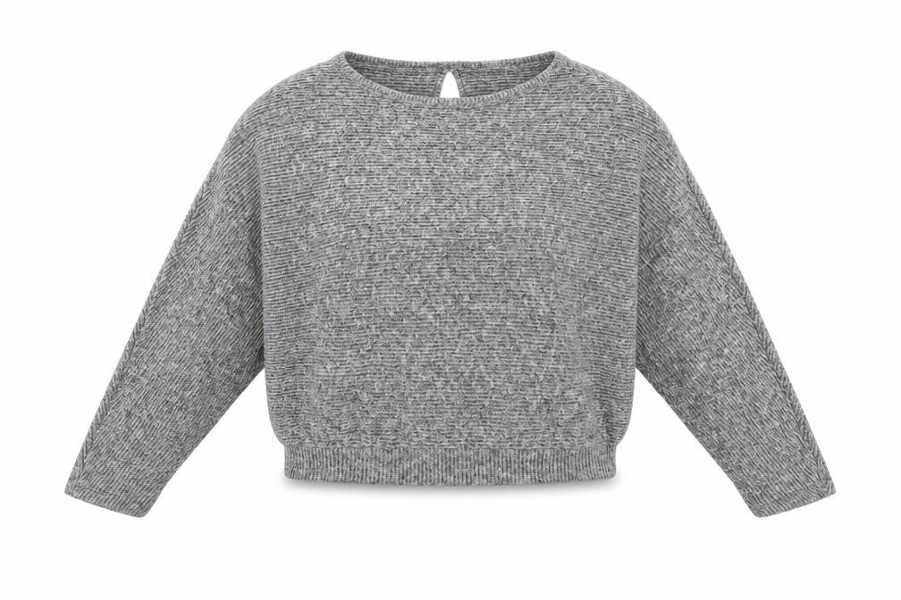 BDG Womens Grey Viscose Cropped T-Shirt Size M Round Neck