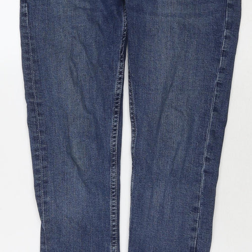 Denim & Co. Mens Blue Polyester Blend Skinny Jeans Size 30 in L29 in Regular Zip