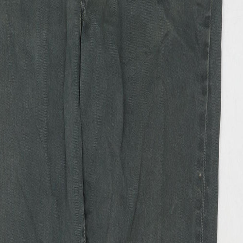 Levi's Mens Green Cotton Straight Jeans Size 30 in L32 in Regular Zip