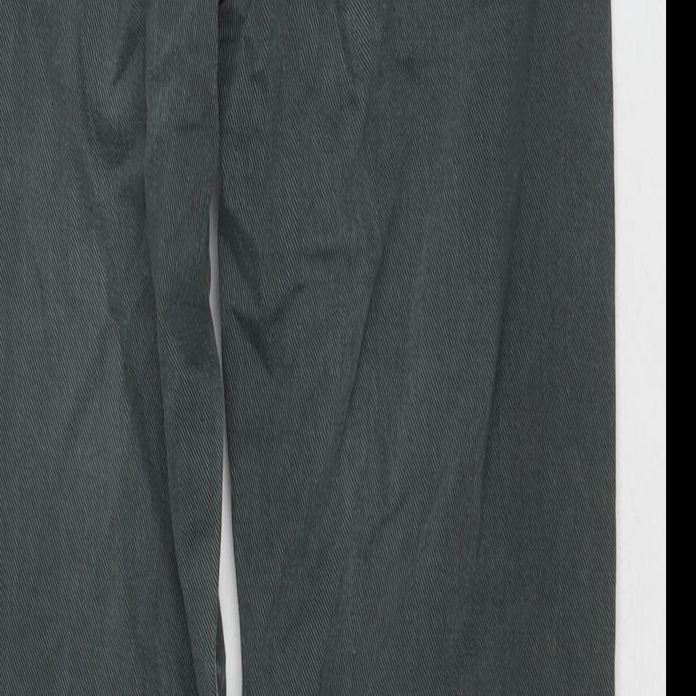Levi's Mens Green Cotton Straight Jeans Size 30 in L32 in Regular Zip