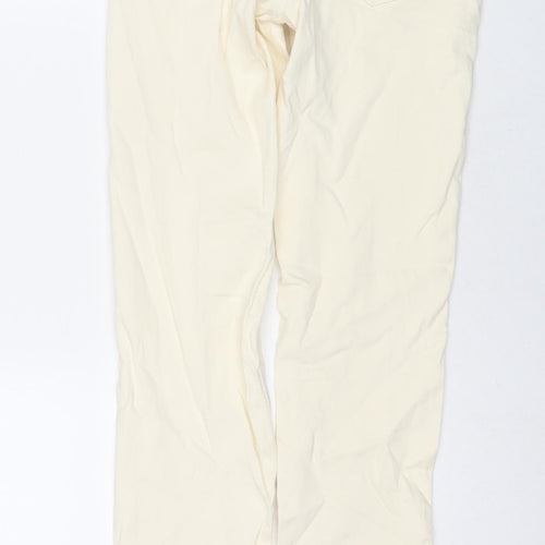 Zara Womens Blue Cotton Skinny Jeans Size 8 L30 in Regular Zip