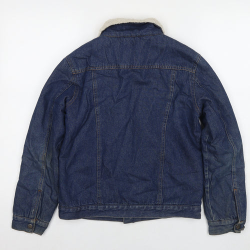 Firetrap Boys Blue Jacket Size 11-12 Years Zip