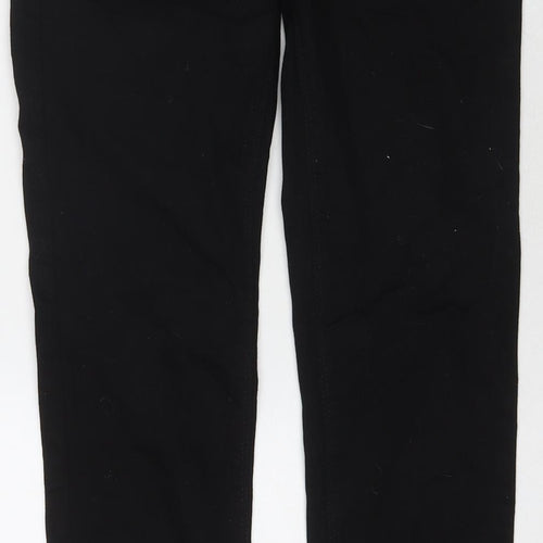 Denim & Co. Womens Black Cotton Skinny Jeans Size 8 L30 in Regular Zip