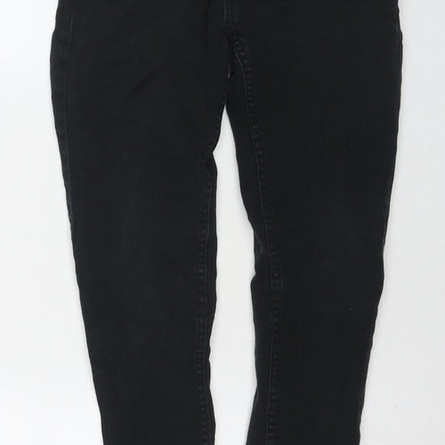 Denim & Co. Mens Black Cotton Skinny Jeans Size 28 in L30 in Slim Zip