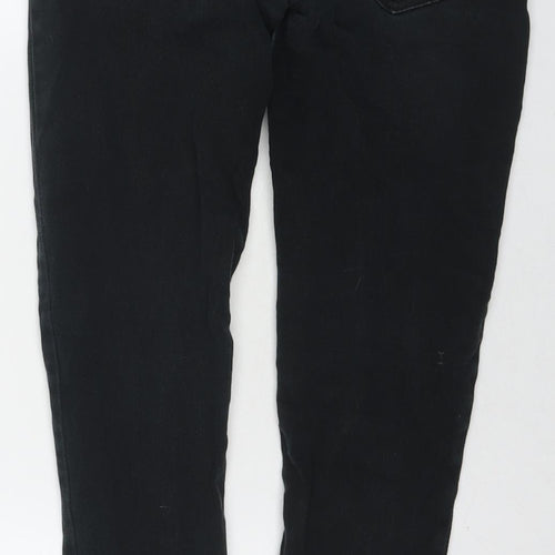 Denim & Co. Mens Black Cotton Skinny Jeans Size 28 in L30 in Slim Zip