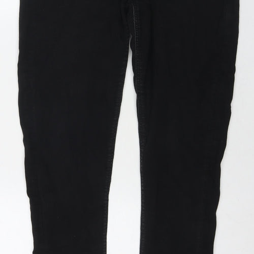 Bench Mens Black Cotton Skinny Jeans Size 32 in L32 in Slim Zip