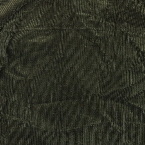 b.young Womens Green Jacket Size 10 Button