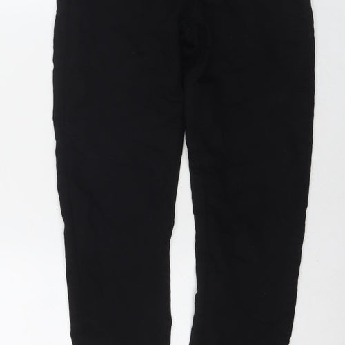 Denim & Co. Womens Black Cotton Skinny Jeans Size 8 L29 in Regular Zip