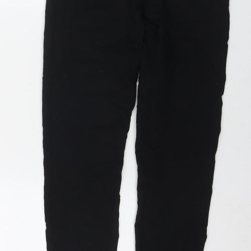 Denim & Co. Womens Black Cotton Skinny Jeans Size 8 L29 in Regular Zip