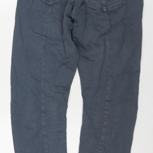 Network Mens Blue Cotton Tapered Jeans Size 28 in L30 in Regular Drawstring