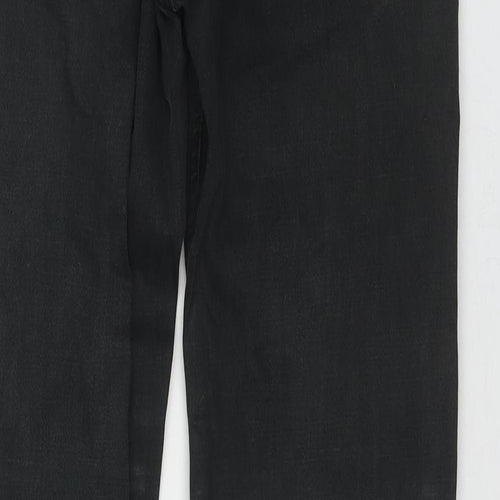 Volcom Mens Grey Cotton Straight Jeans Size 32 in L32 in Regular Zip