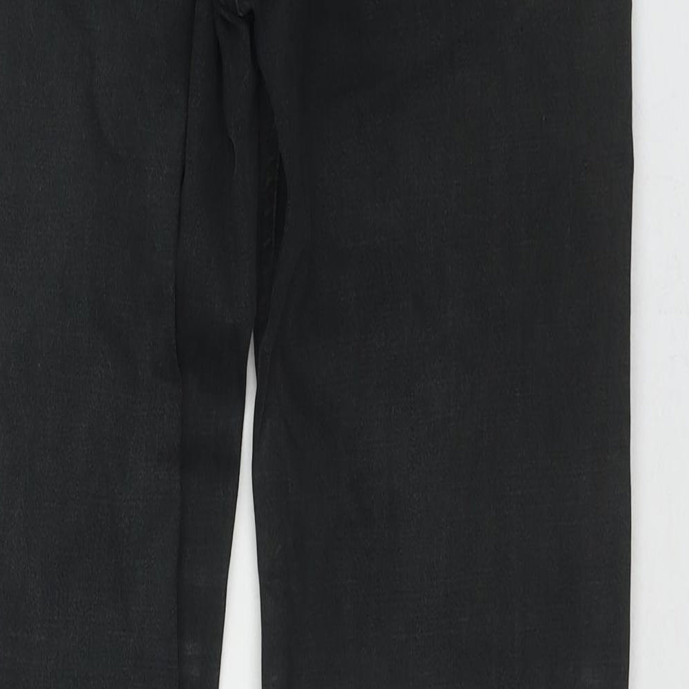 Volcom Mens Grey Cotton Straight Jeans Size 32 in L32 in Regular Zip