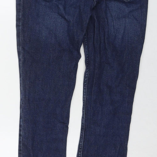 NEXT Womens Blue Cotton Skinny Jeans Size 30 in L28 in Regular Zip - Label Size 9R