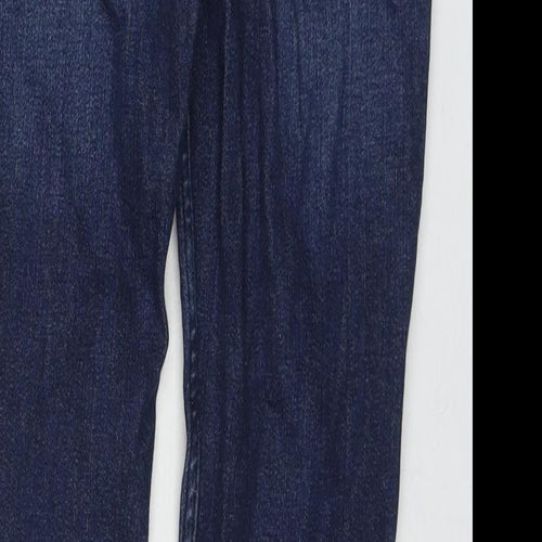 NEXT Womens Blue Cotton Skinny Jeans Size 30 in L28 in Regular Zip - Label Size 9R