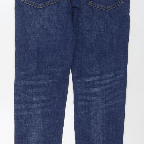 Denim & Co. Mens Blue Cotton Skinny Jeans Size 30 in L30 in Regular Zip