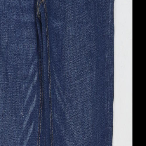 Denim & Co. Mens Blue Cotton Skinny Jeans Size 30 in L30 in Regular Zip