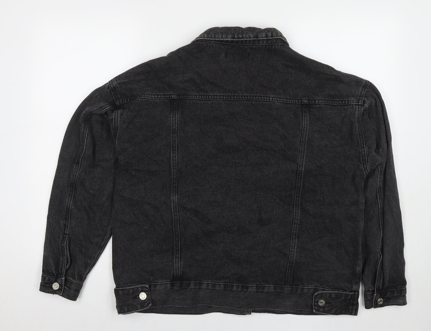 Missguided Womens Black Jacket Size 16 Button