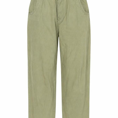 H&M Womens Green Cotton Straight Jeans Size 6 L27 in Regular Button