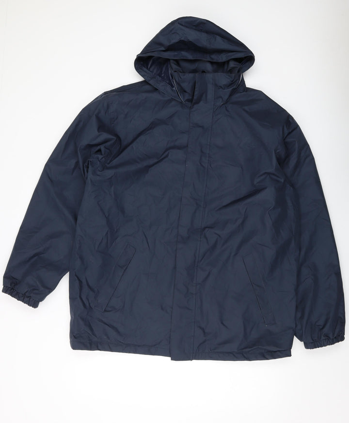 Jack Daw Mens Blue Jacket Size L Zip
