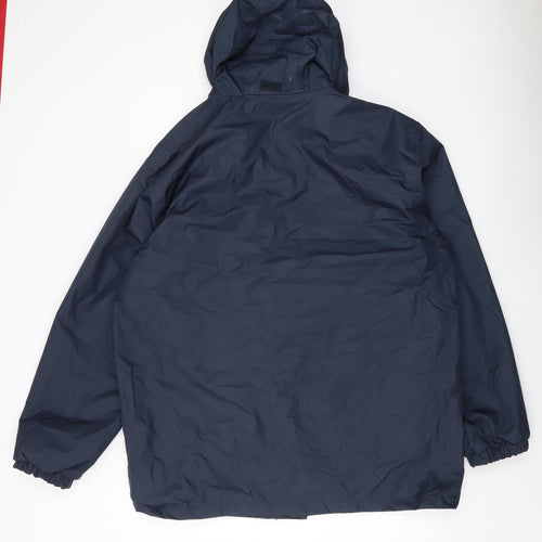 Jack Daw Mens Blue Jacket Size L Zip