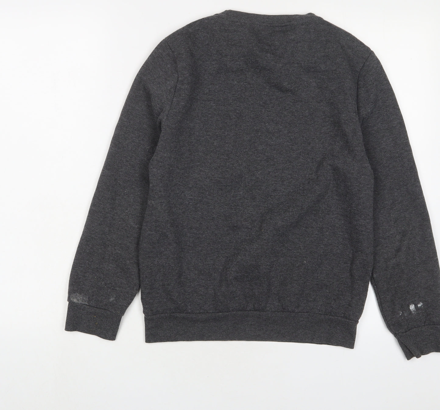 FRIENDS Womens Grey Cotton Pullover Sweatshirt Size 2XS Pullover