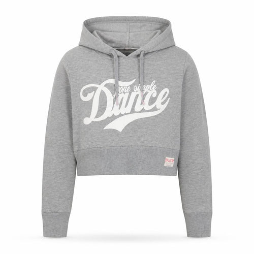 Pure Simple Girls Grey Polyester Pullover Hoodie Size 10 Years Pullover