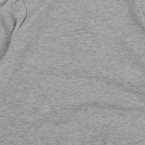 Marks and Spencer Womens Grey Cotton Pullover Sweatshirt Size 10 Pullover