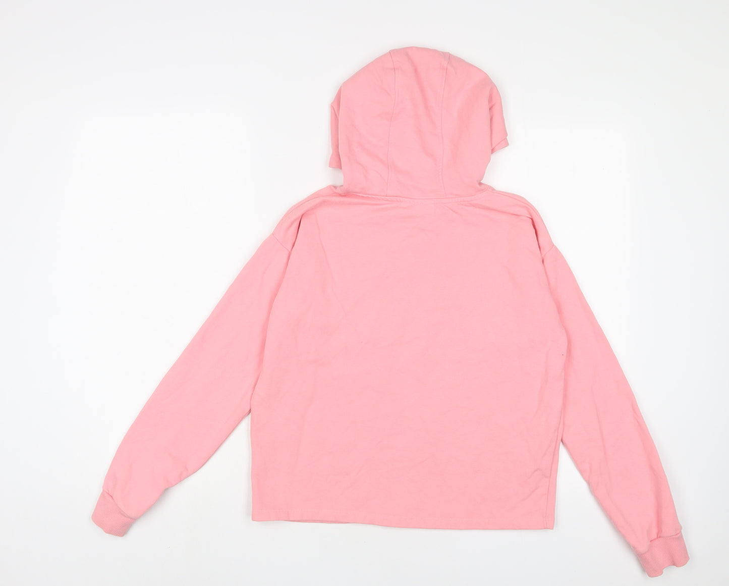 FRIENDS Girls Pink Cotton Pullover Hoodie Size 12-13 Years Pullover