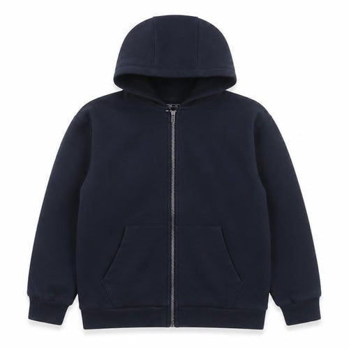NEXT Boys Blue Cotton Full Zip Hoodie Size 9 Years Zip