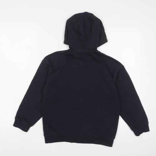 NEXT Boys Blue Cotton Full Zip Hoodie Size 9 Years Zip