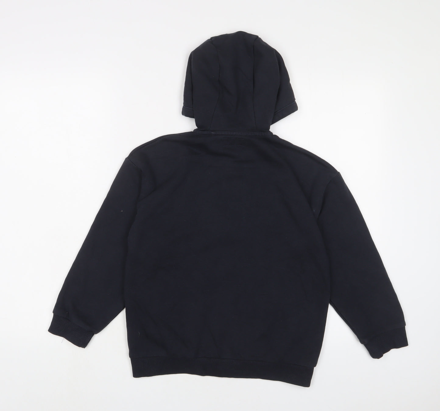 NEXT Boys Blue Cotton Full Zip Hoodie Size 9 Years Zip