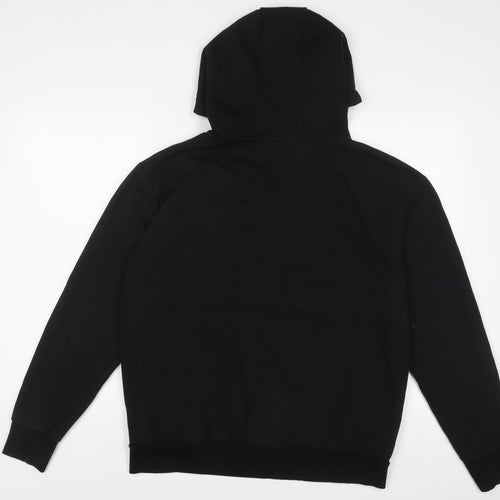 Marvel Mens Black Cotton Pullover Hoodie Size XL