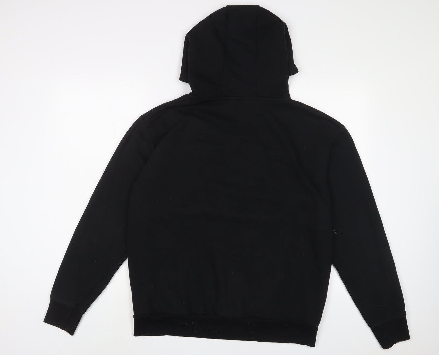 Marvel Mens Black Cotton Pullover Hoodie Size XL