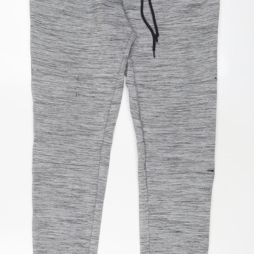 Kyodan Mens Grey Cotton Jogger Trousers Size M L30 in Regular Drawstring