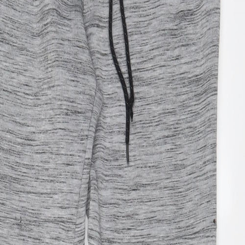 Kyodan Mens Grey Cotton Jogger Trousers Size M L30 in Regular Drawstring