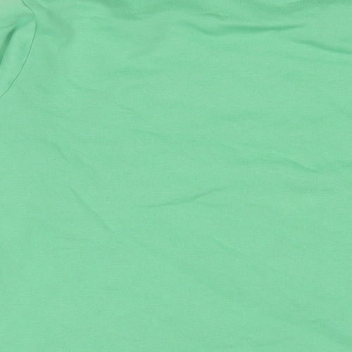 Marks and Spencer Mens Green Cotton Pullover Sweatshirt Size L