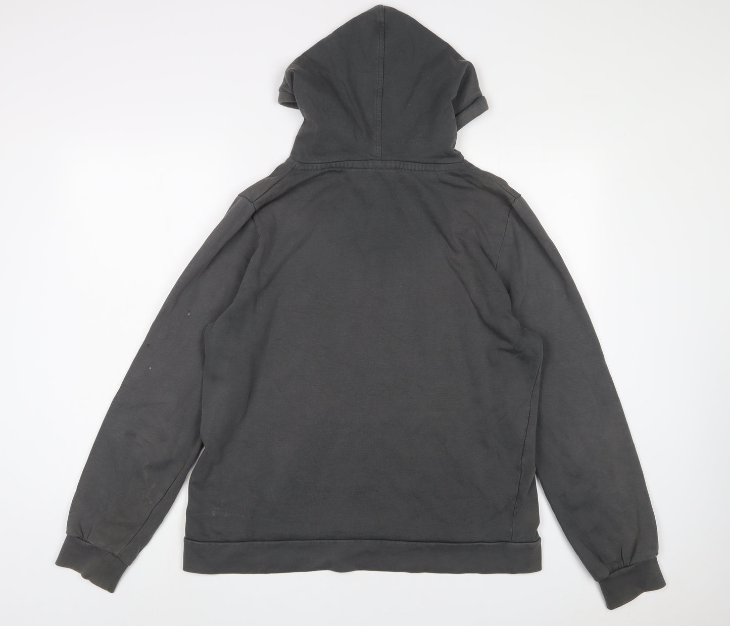 Epona Clothing Womens Grey Cotton Pullover Hoodie Size L Pullover