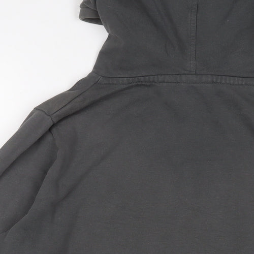 Epona Clothing Womens Grey Cotton Pullover Hoodie Size L Pullover
