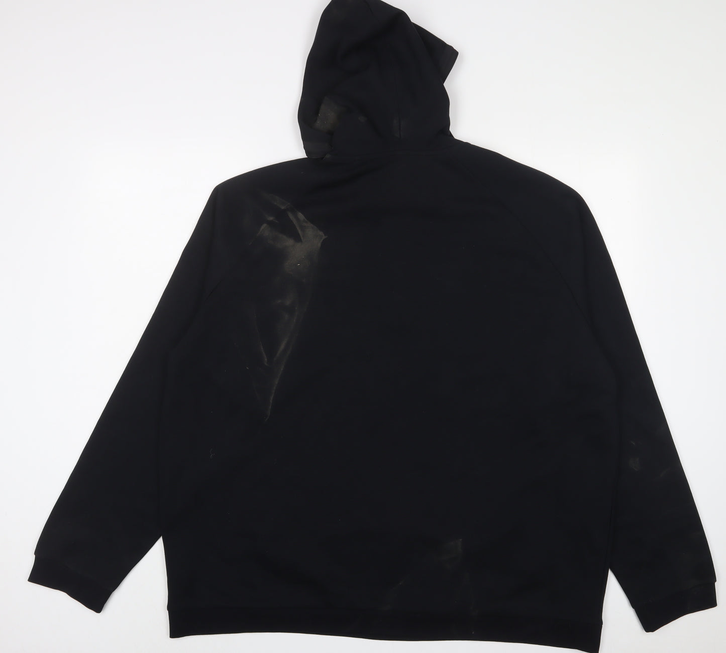 Autograph Mens Black Cotton Pullover Hoodie Size 3XL