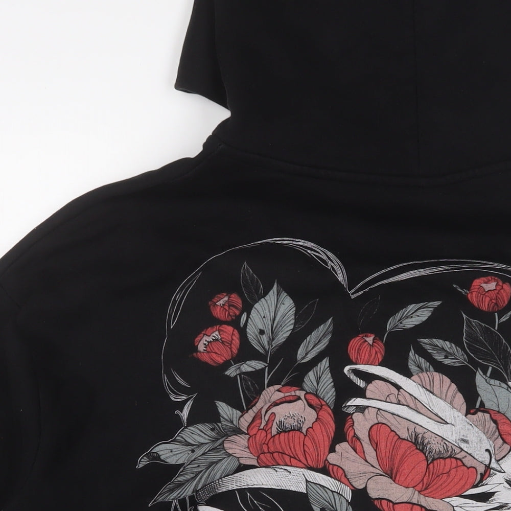 Stay cold apparel Mens Black Cotton Pullover Hoodie Size 2XL
