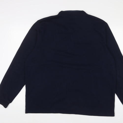Autograph Mens Blue Cotton Pullover Sweatshirt Size 2XL