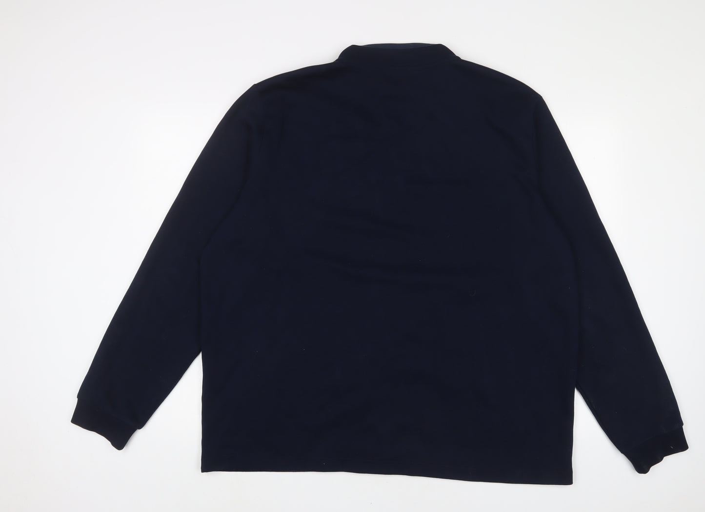 Autograph Mens Blue Cotton Pullover Sweatshirt Size 2XL
