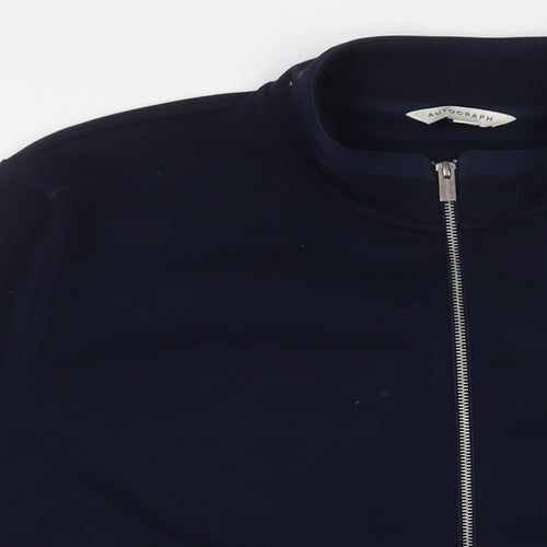 Autograph Mens Blue Cotton Pullover Sweatshirt Size 2XL