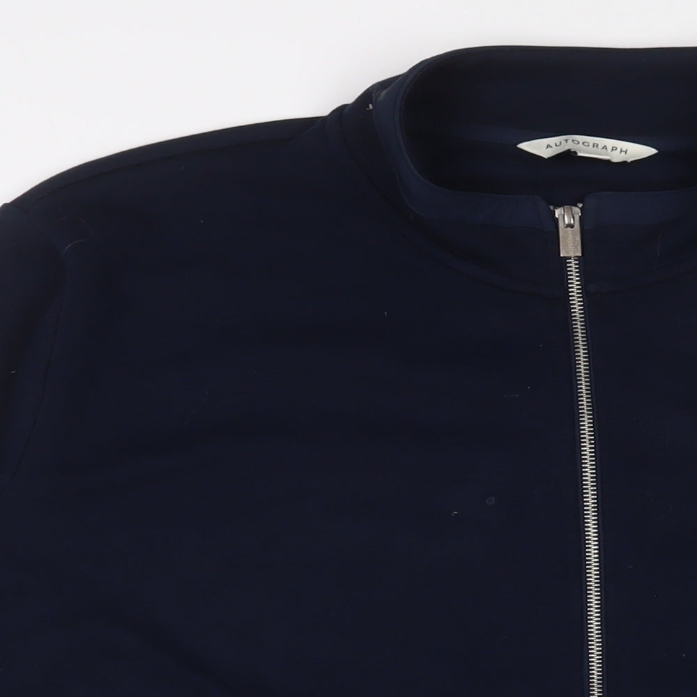 Autograph Mens Blue Cotton Pullover Sweatshirt Size 2XL