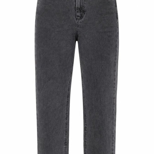 ASOS Womens Grey Cotton Straight Jeans Size 26 in L30 in Regular Zip