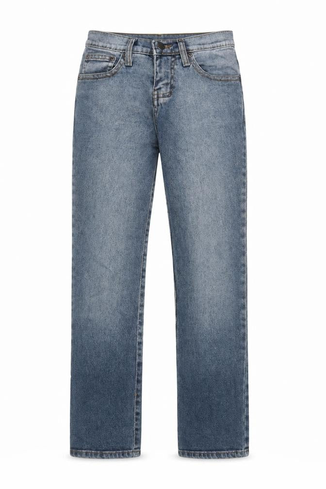 Dust D Womens Blue Cotton Straight Jeans Size 24 in L28 in Regular Zip
