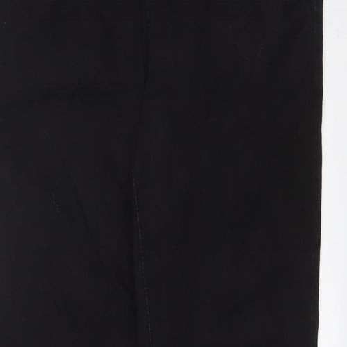 Denim & Co. Womens Black Cotton Skinny Jeans Size 14 L28 in Regular Zip