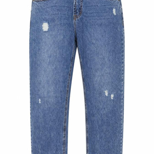 FOREVER 21 Mens Blue Cotton Straight Jeans Size 33 in L32 in Regular Zip