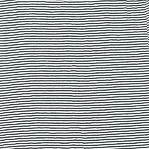 Blooming Marvellous Womens Blue Striped Viscose Tank Dress Size 14 Scoop Neck Pullover